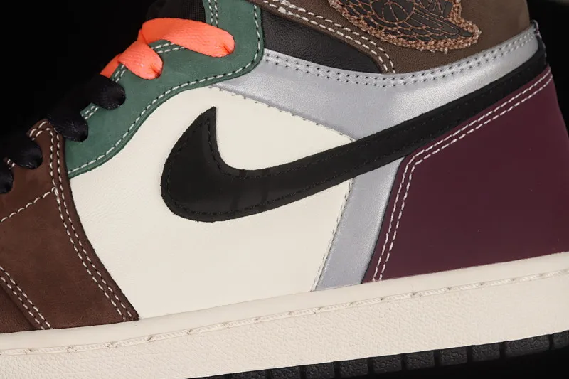 All categories Air Jordan Jordan series basketball shoes Air Jordan 1 High pure original version Air Jordan 1 High OG "Hand Crafted" AJ1 Joe 1 color stitching DH3097-001